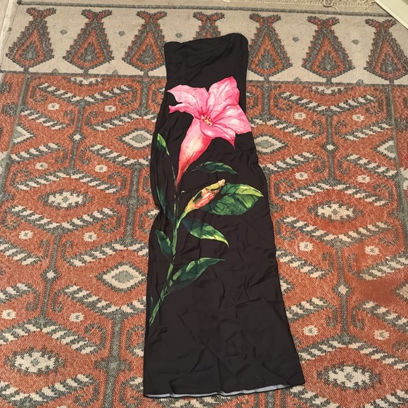NWT ROCOCO SAND Maxi Dress in Black size XS - Picture 2 of 5